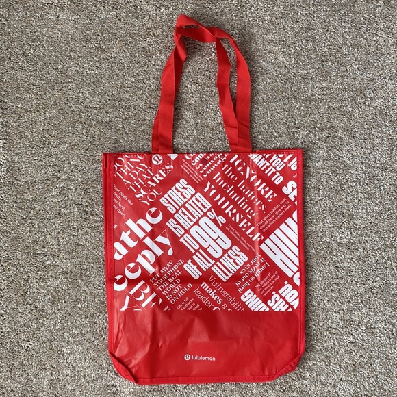 Lululemon Reusable Tote Bags (2) - Picture 6 of 14